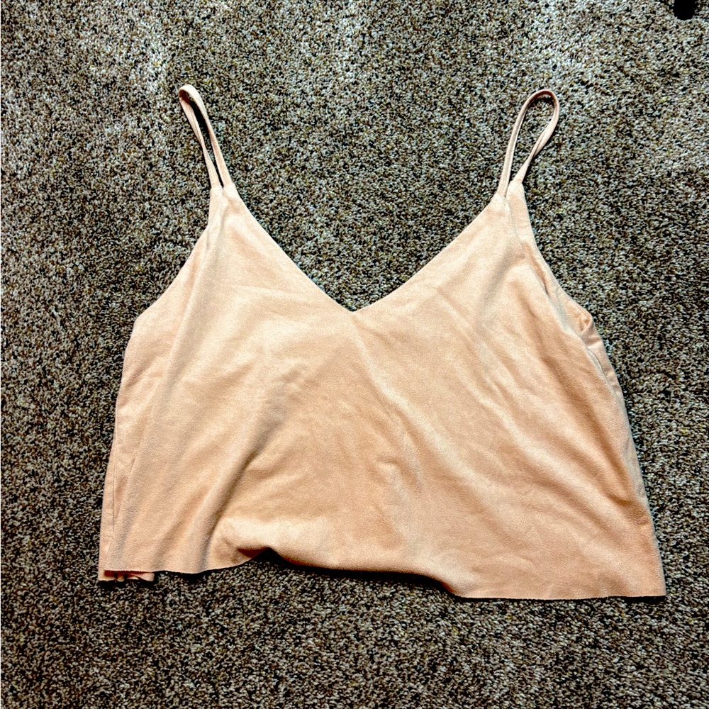 Forever 21 Suede Tan Tank Top